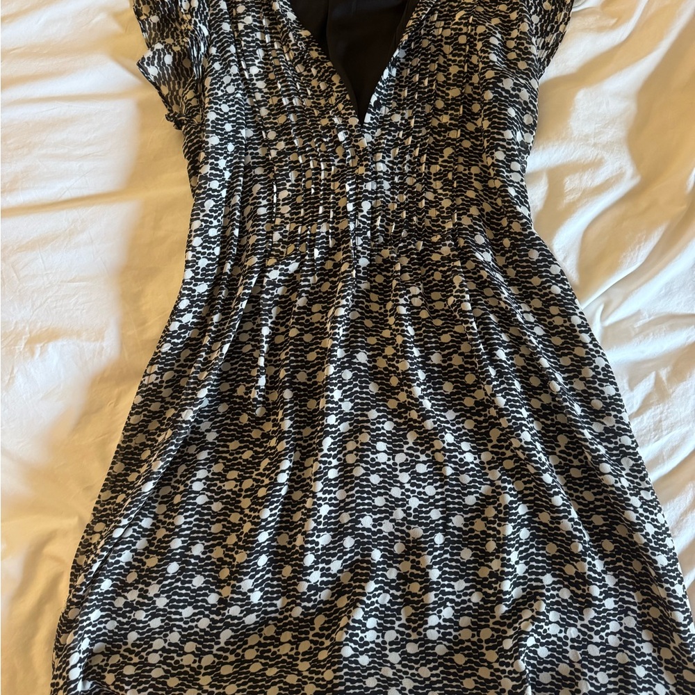 H&M Monochrome Patterned Top